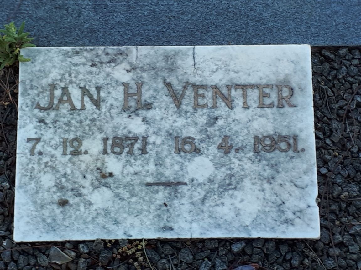 VENTER Jan H. 1871-1951