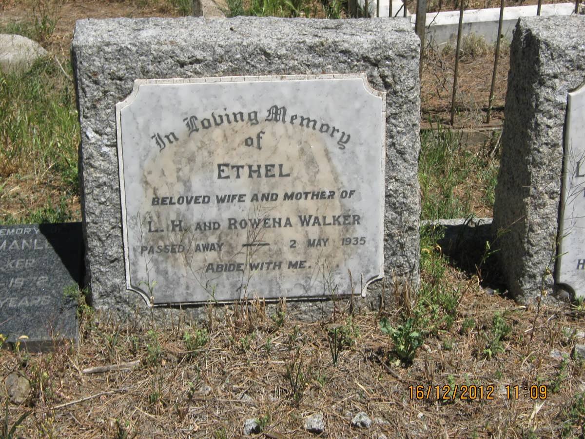 WALKER Ethel -1935