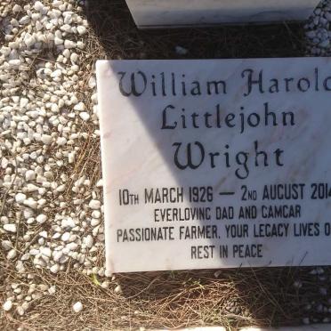 WRIGHT William Harold Littlejohn 1826-1914