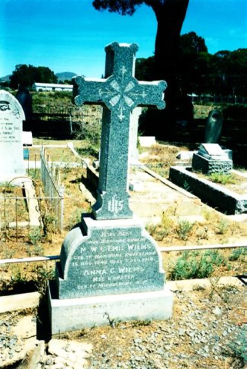 WILMS M.W.C. &amp; Anna C. VORSTER