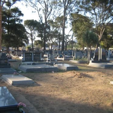 Eastern Cape, MIDDELBURG, Main cemetery