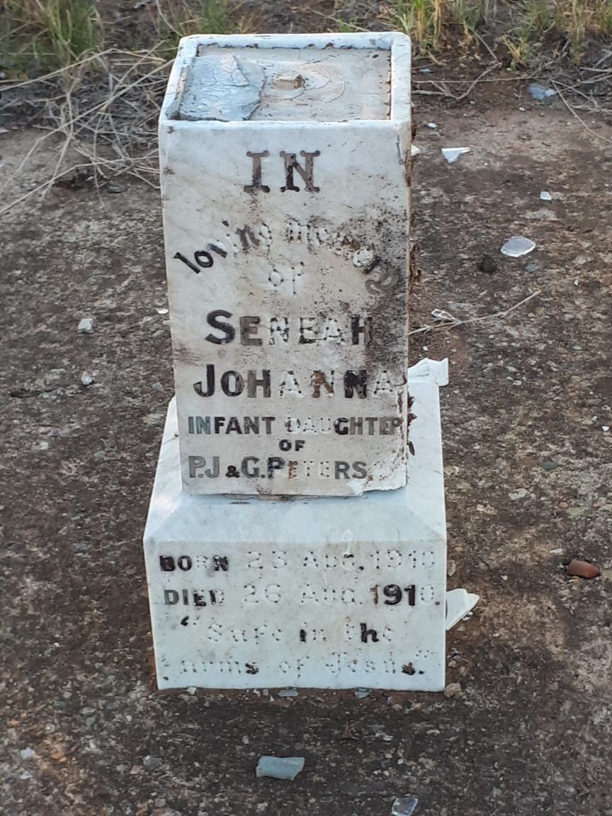 PETERS Seneah Johanna 1910-1910