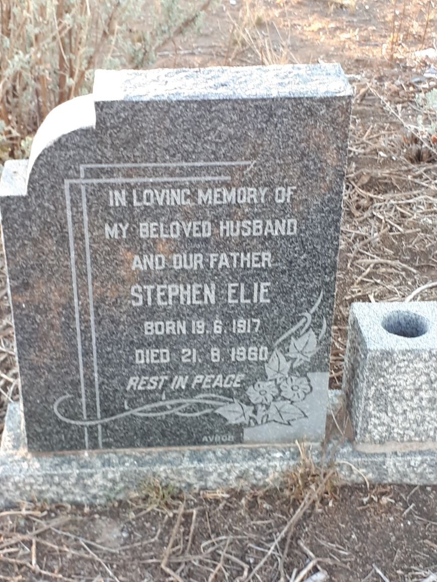 ELIE Stephen 1917-1960