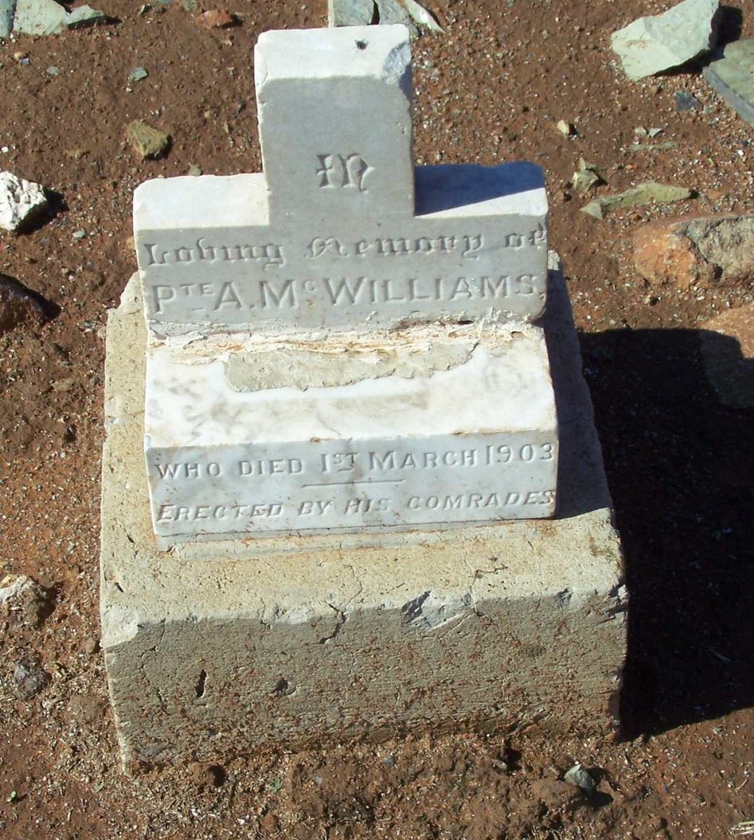 McWILLIAMS A. -1903