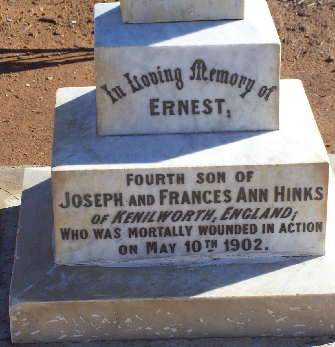 HINKS Ernest -1902