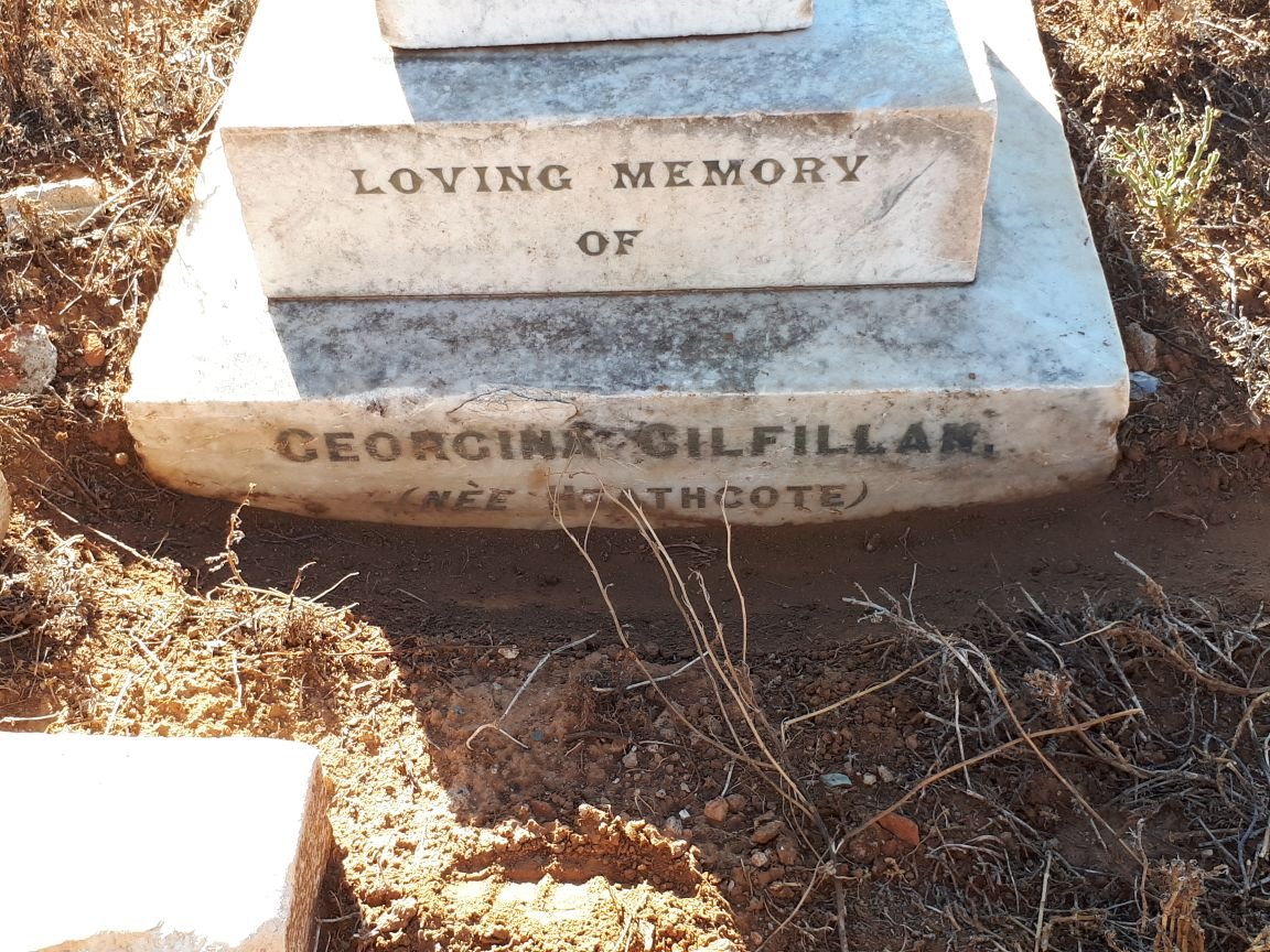 GILFILLAN Georginia nee HEATHCOTE