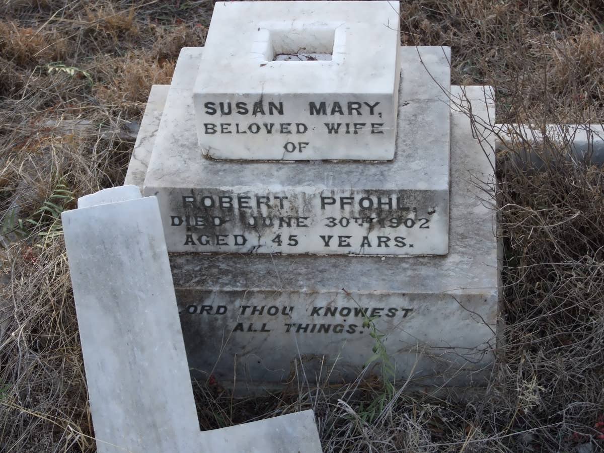 PFOHL Susan Mary -1902