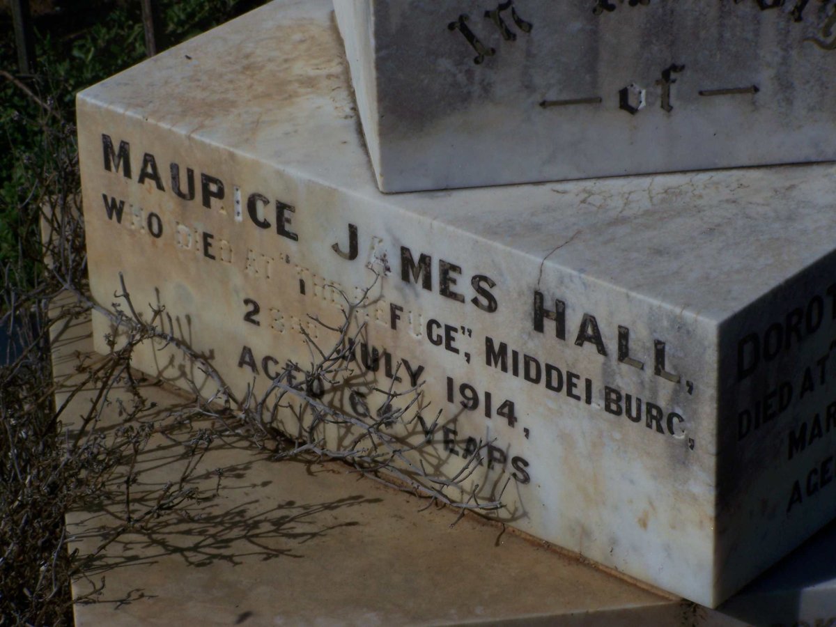 HALL Maurice James -1914 &amp; Dorothea Frances -1941
