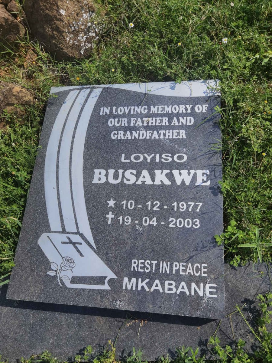 BUSAKWE Loyiso 1977-2003