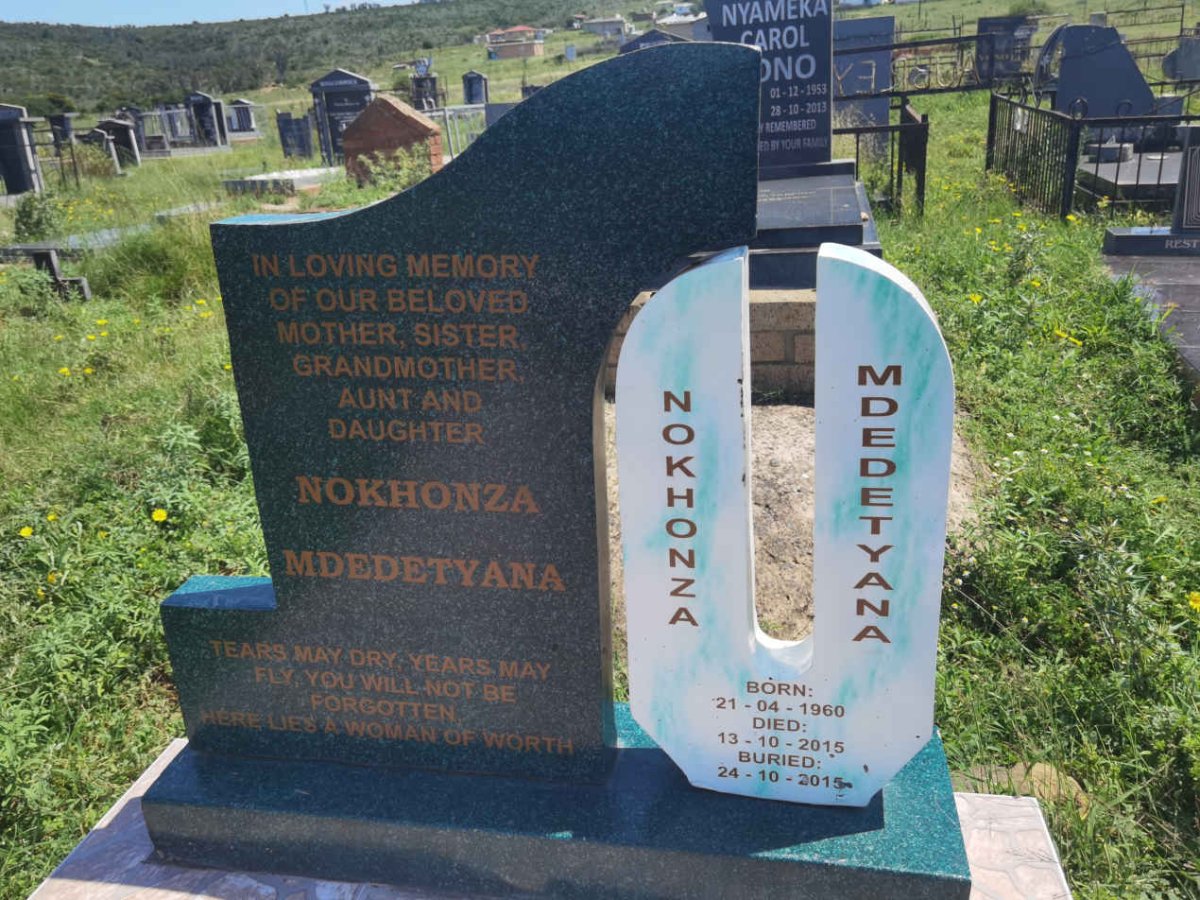 MDEDETYANA Nokhonza 1960-2015