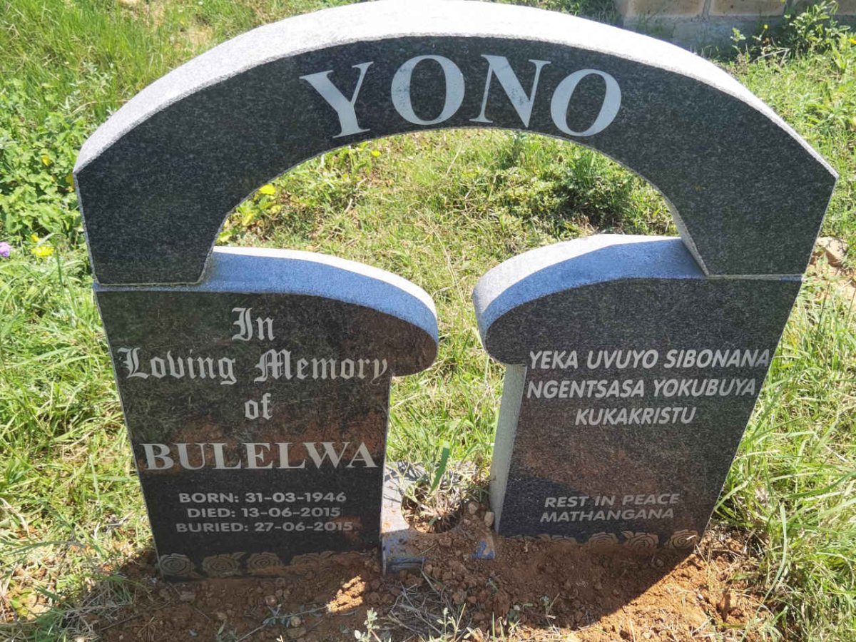 YONO Bulelwa 1946-2015