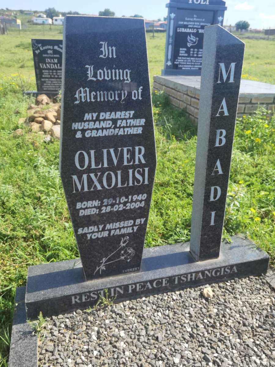 MABADI Oliver Mxolisi 1940-2004
