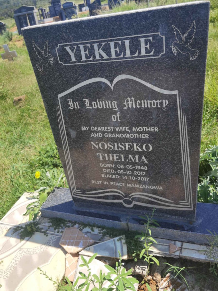 YEKELE Nosiseko Thelma 1948-2017