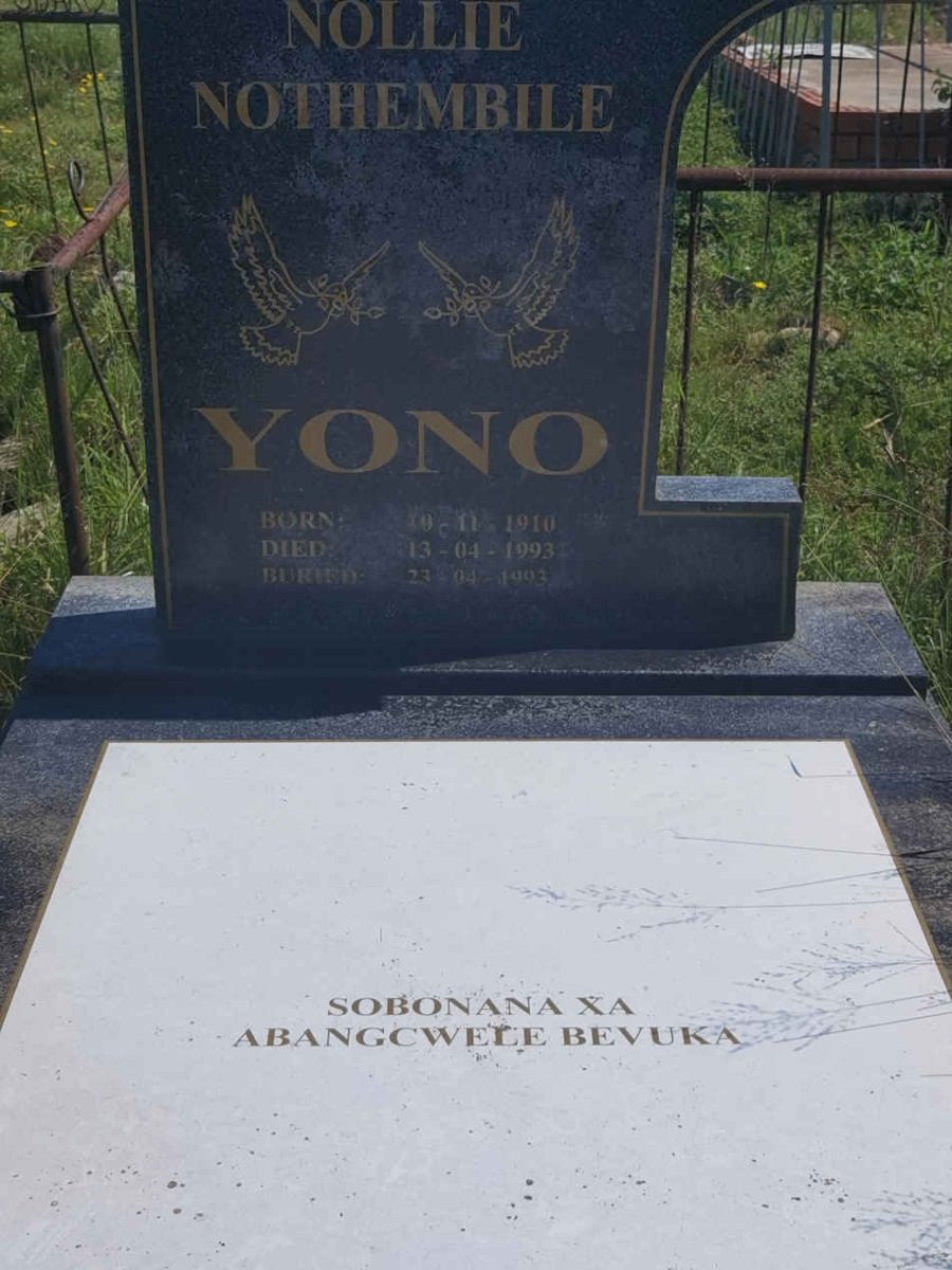 YONO Nollie Nothembile 1910-1993