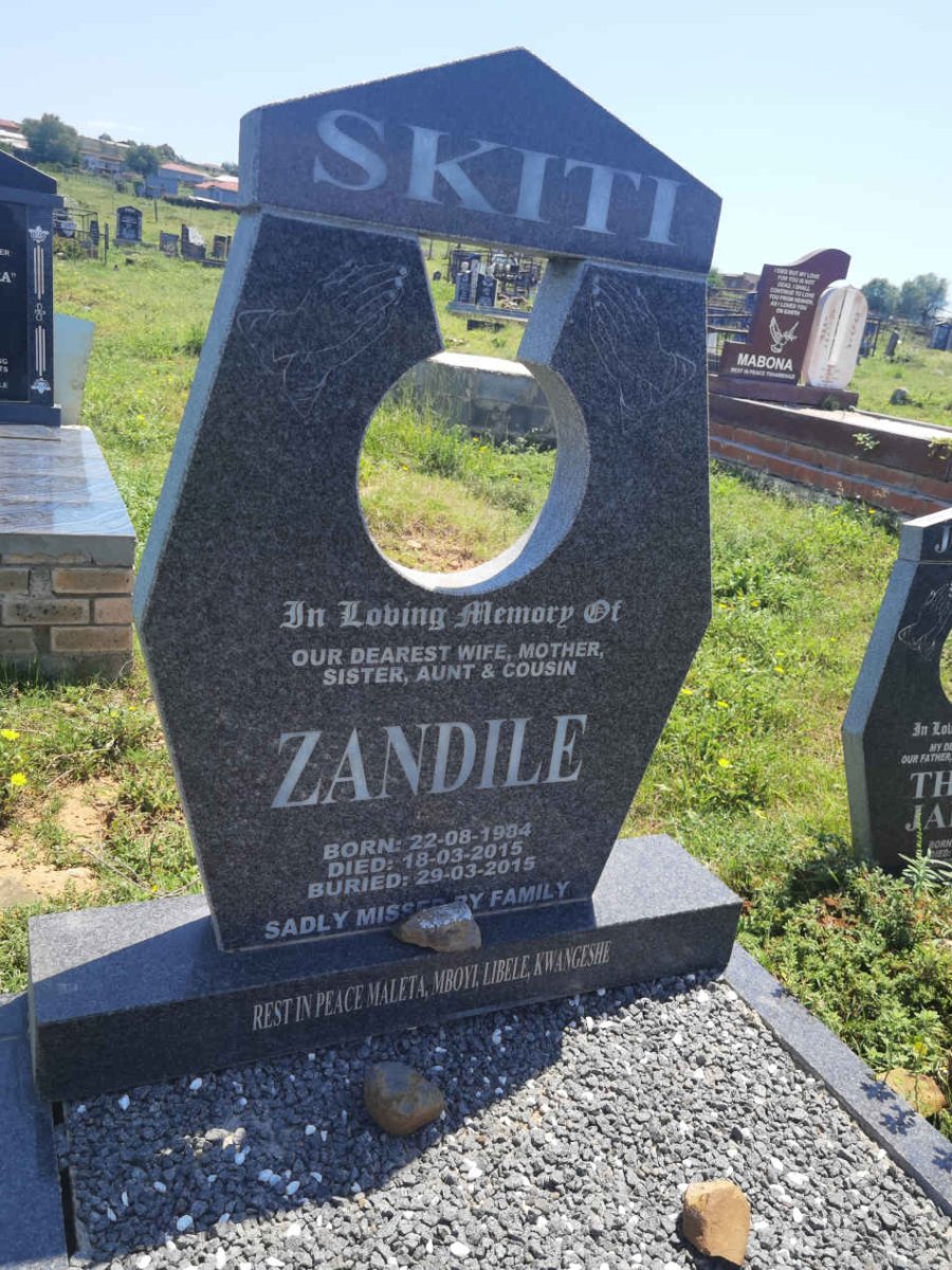 SKITI Zandile 1984-2015