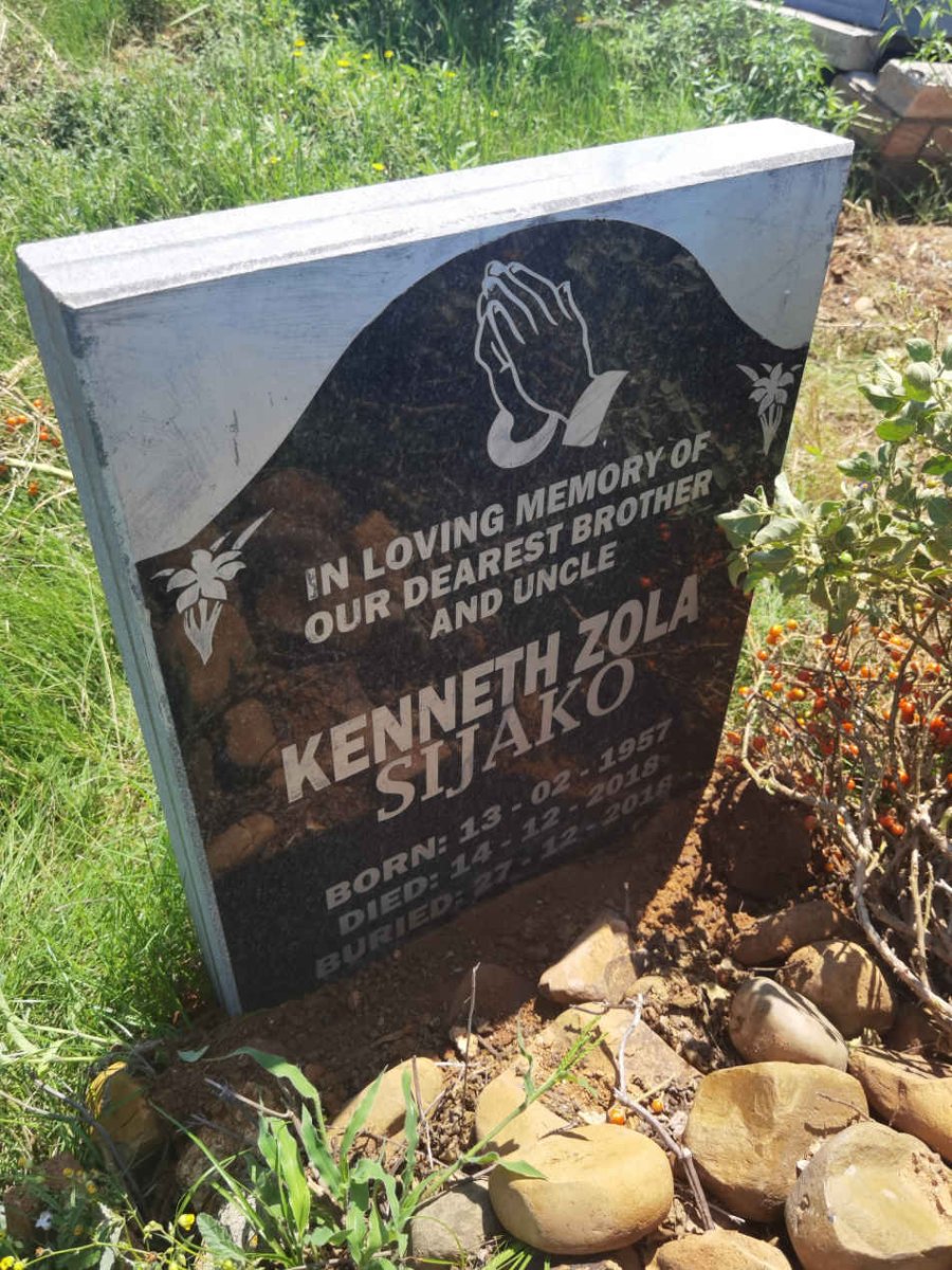 SIJAKO Kenneth Zola 1957-2018