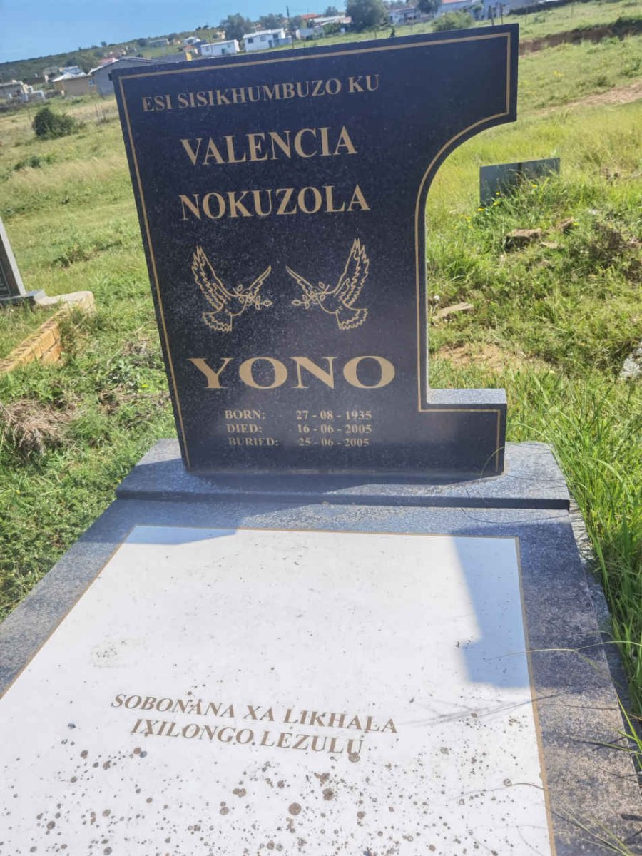 YONO Valencia Nokuzola 1935-2005