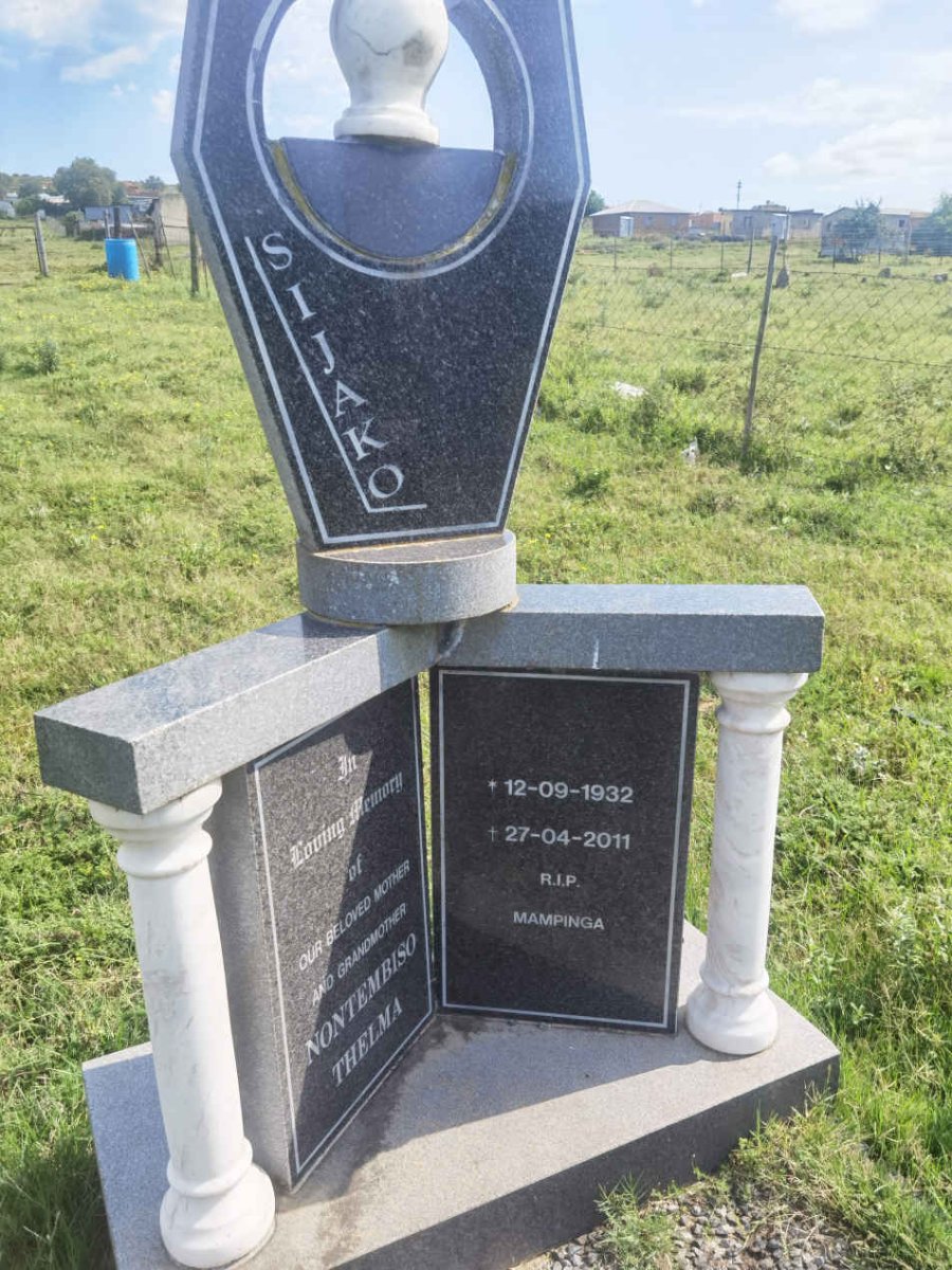 SIJAKO Nontembiso Thelma 1932-2011