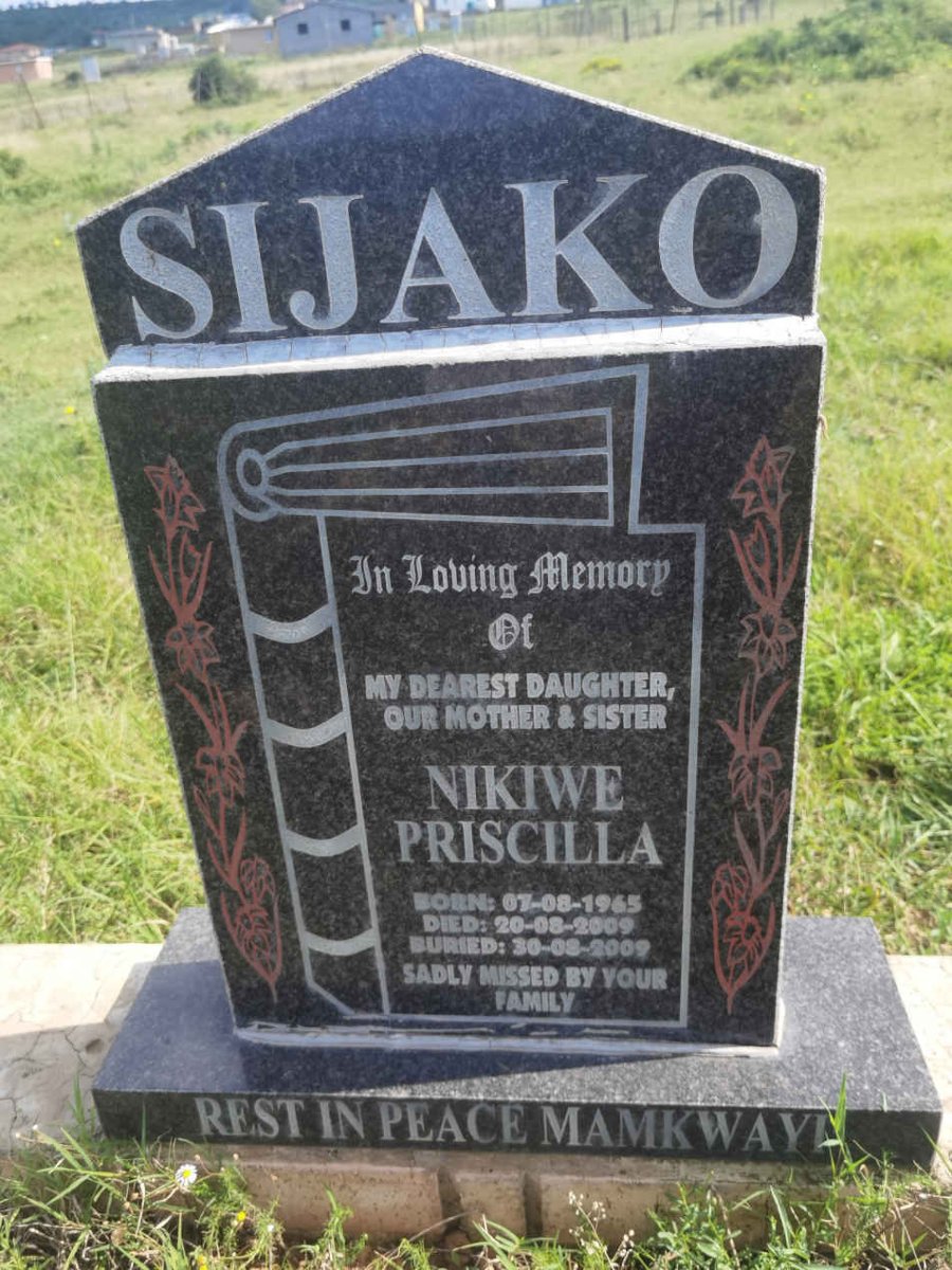 SIJAKO Nikiwe Priscilla 1965-2009