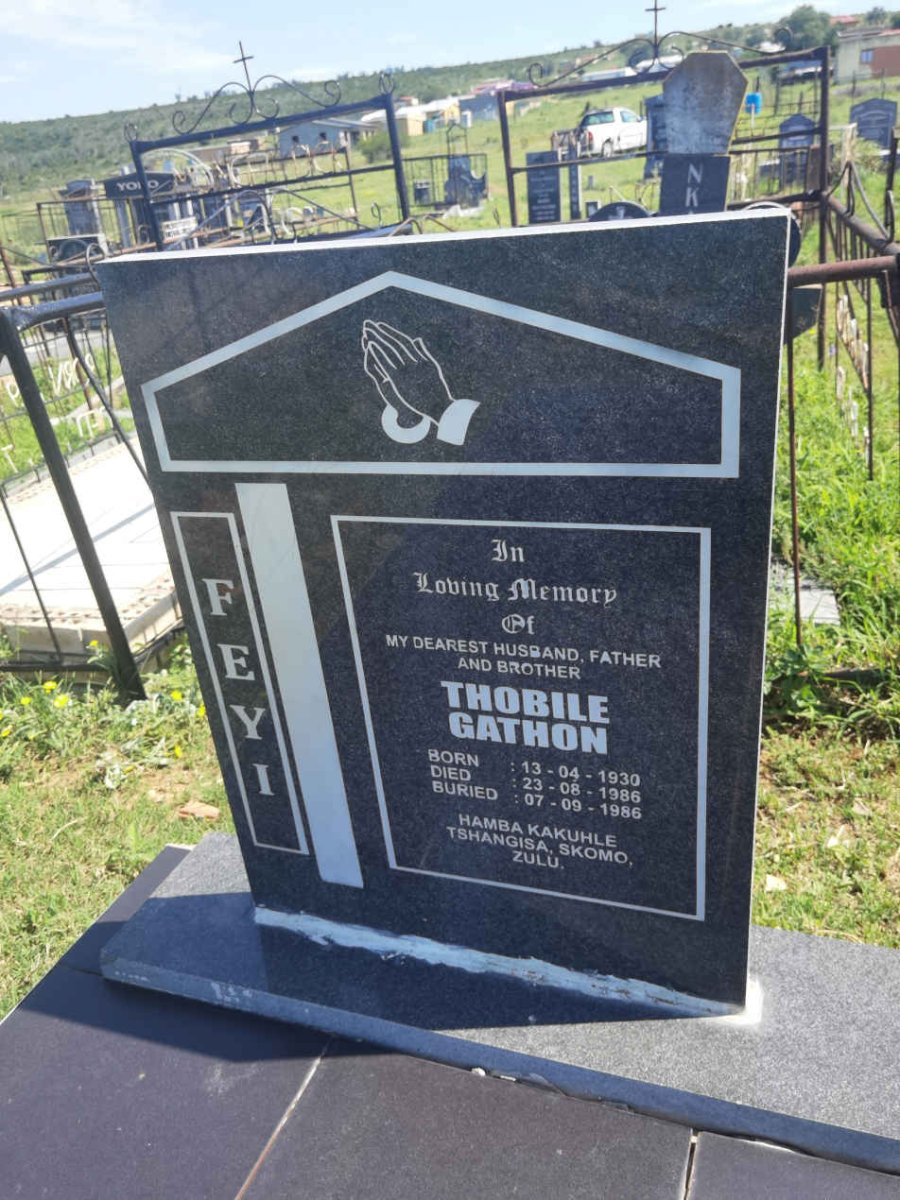 FEYI Thobile Gathon 1930-1986