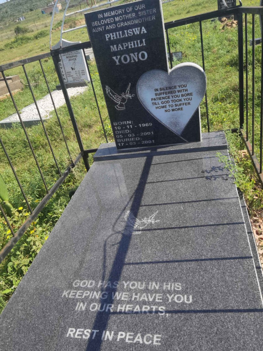 YONO Philiswa Maphili 1969-2001