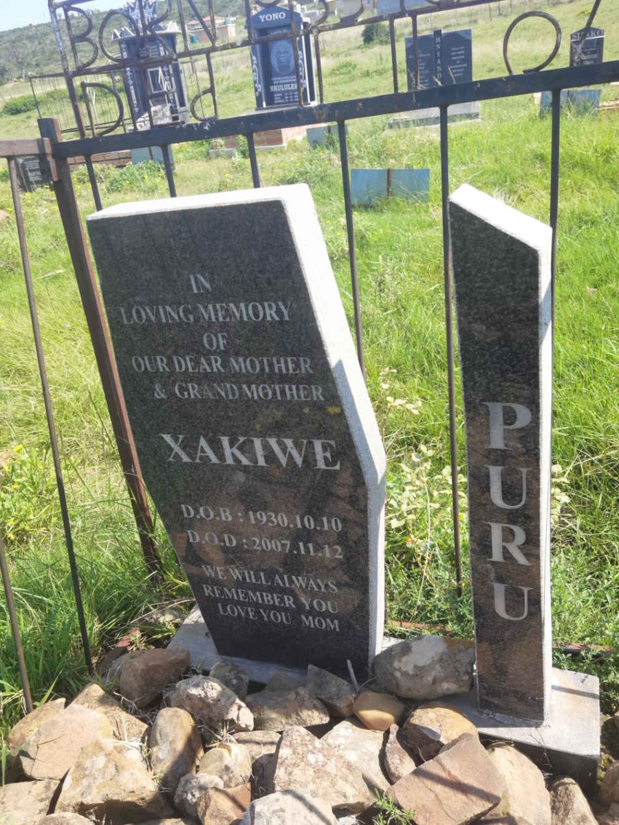 PURU Xakiwe 1930-2007
