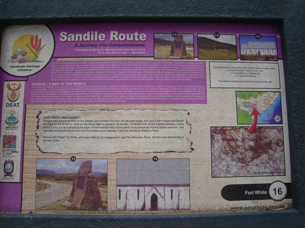 4. Notice at entrance to cemetery