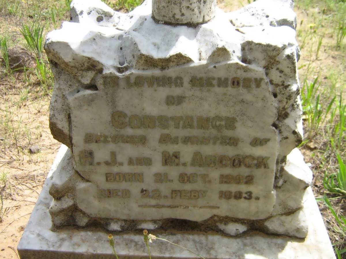 ADCOCK Constance 1902-1903