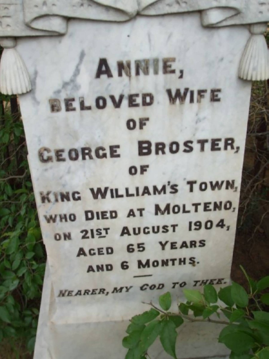 BROSTER Annie -1904