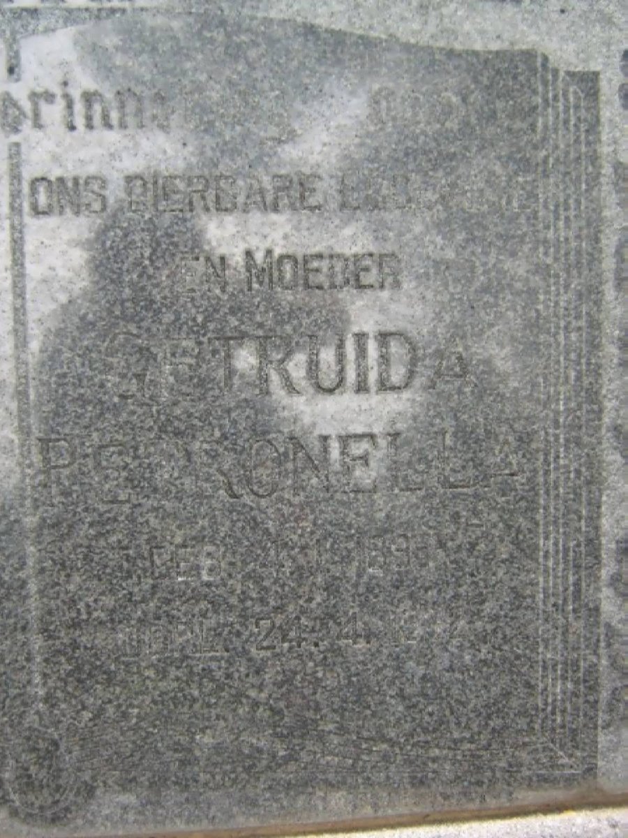 BOTHA Getruida Petronella 189?-19??