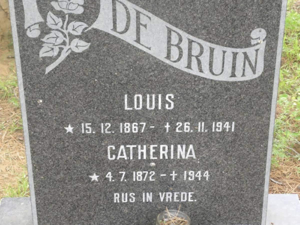 BRUIN Louis, de 1867-1941 &amp; Catherina 1872-1944