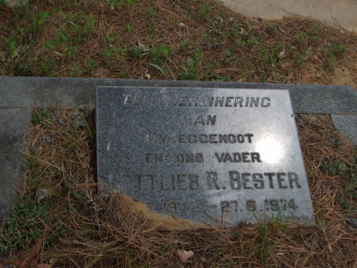 BESTER Gottlieb R. 1942-1974