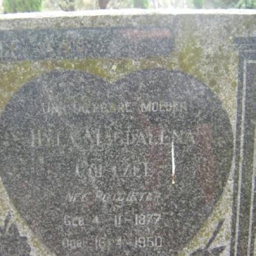 COETZEE Daniel Jacob 1874-1949 &amp; Hyla Magdalena POTGIETER 1877-1950