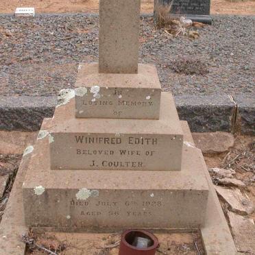 COULTER Winifred Edith -1928