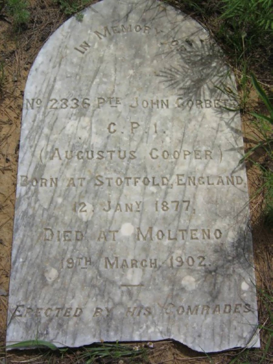 CORBETT John 1877-1902