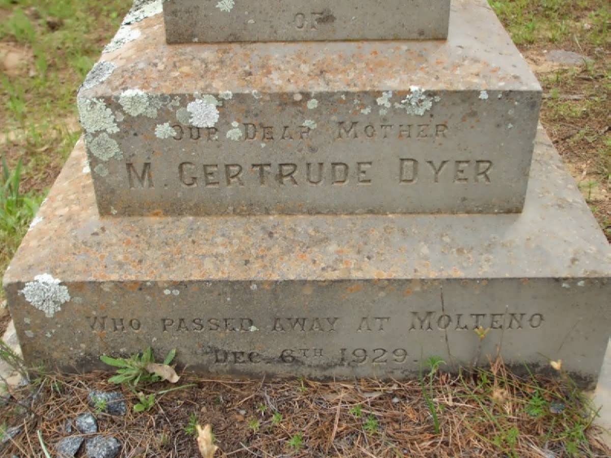 DYER M.Gertrude -1929