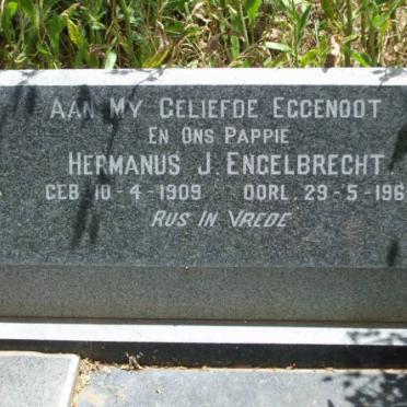 ENGELBRECHT Hermanus .J 1909-1965