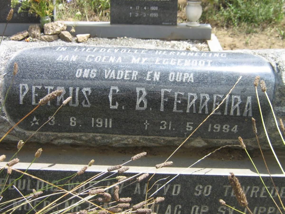 FERREIRA Petrus C.B. 1911-1984