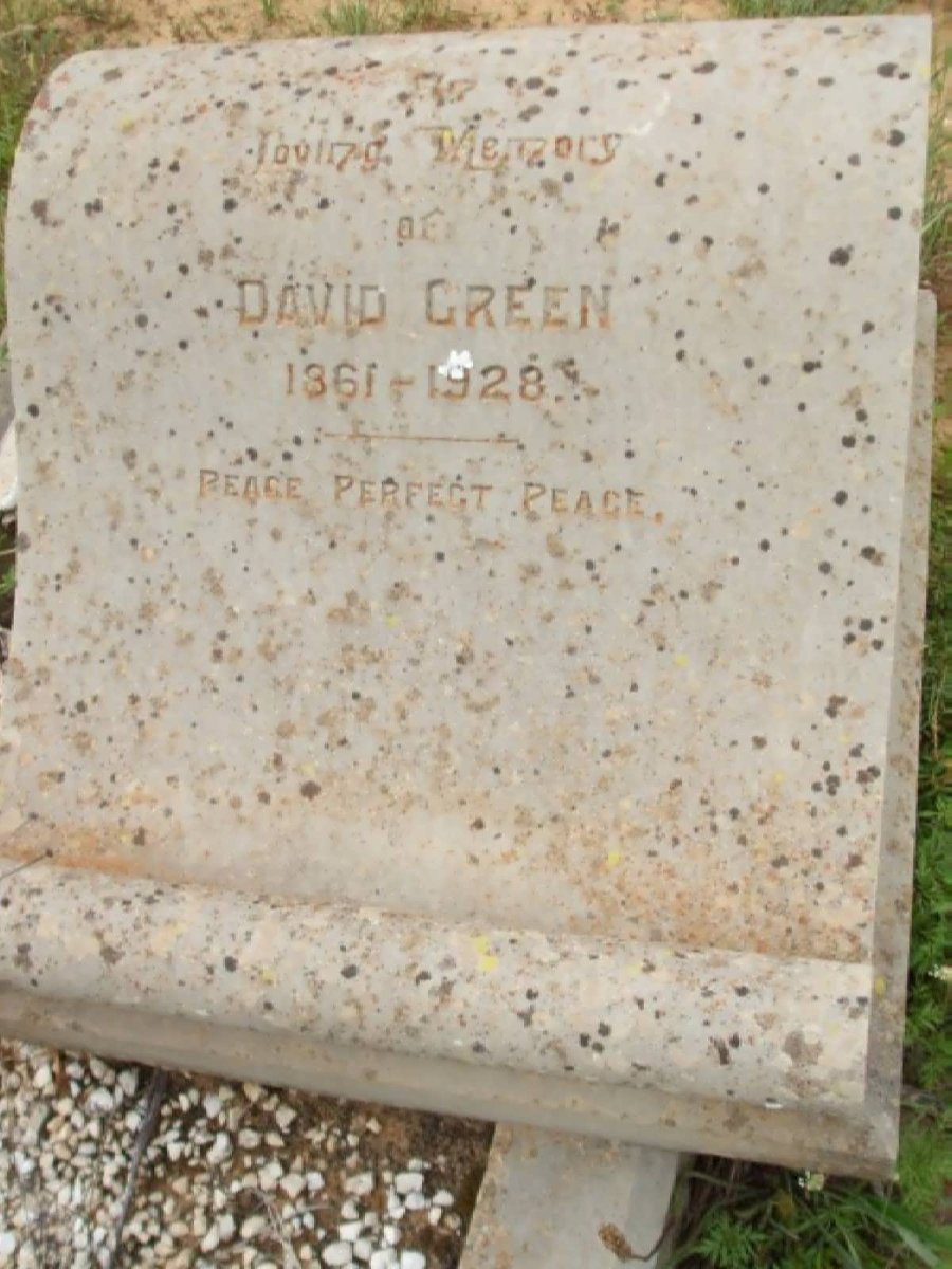 GREEN David 1861-1928
