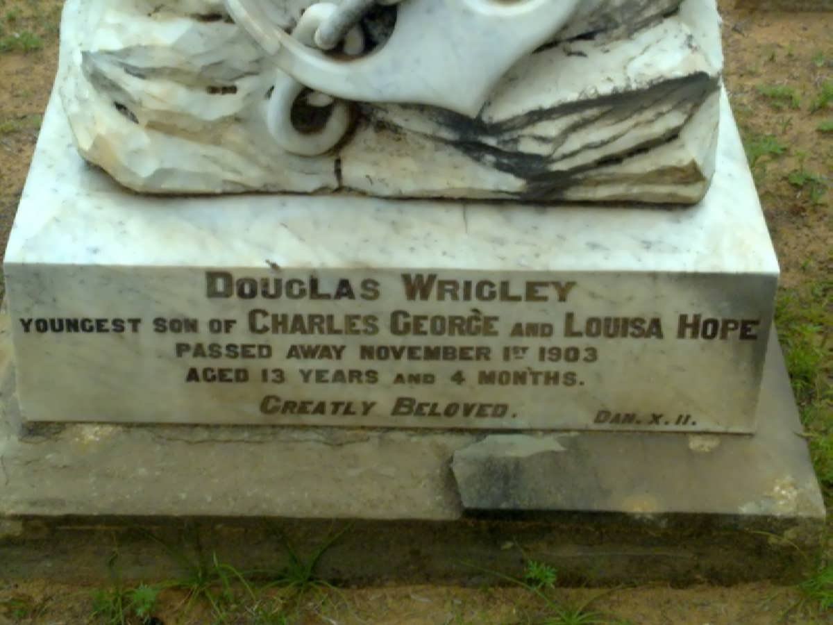 HOPE Douglas Wrigley -1903