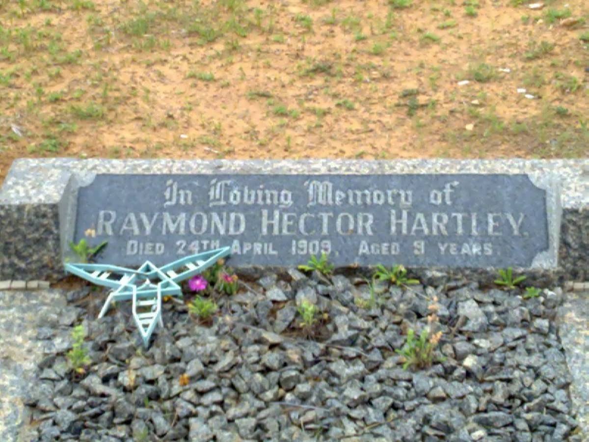 HARTLEY Raymond Hector -1909