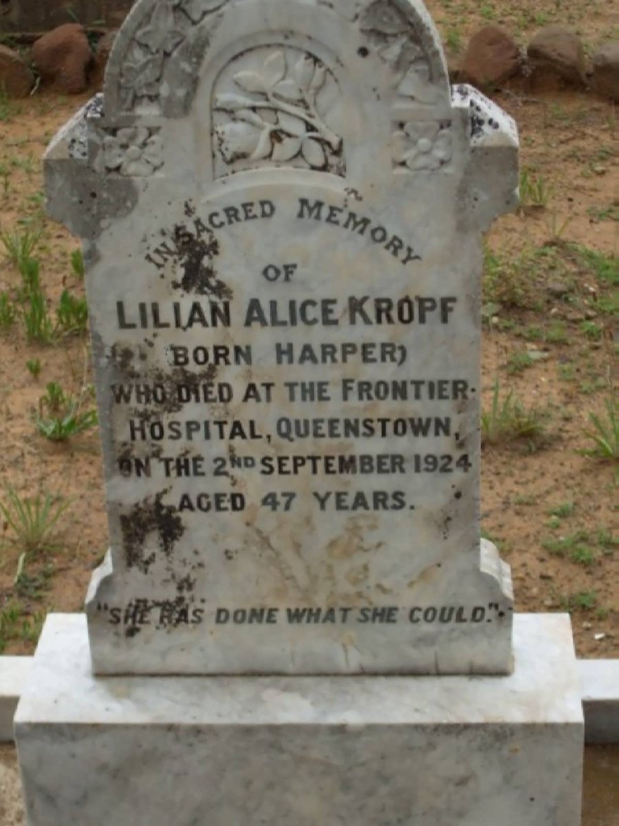 KROPF Lilian nee HARPER -1924