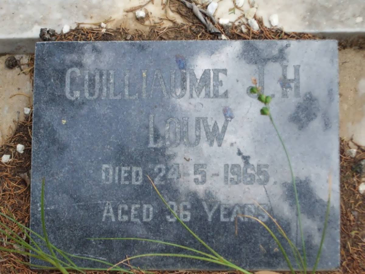 LOUW Guilliaume J.H. -1965