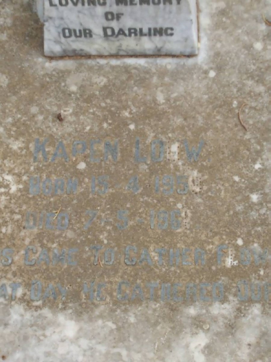 LOUW Karen 1951-1951