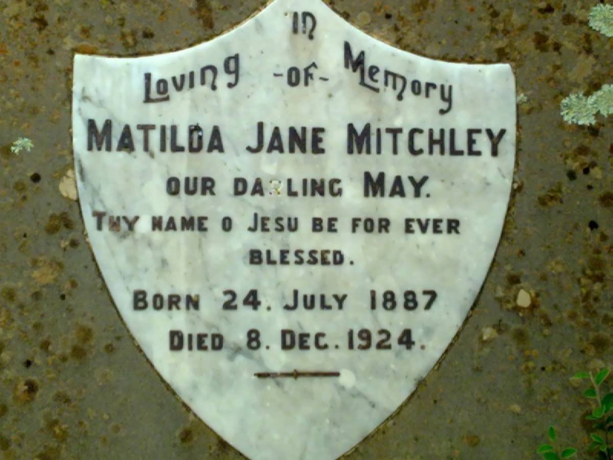 MITCHLEY Matilda Jane 1887-1924