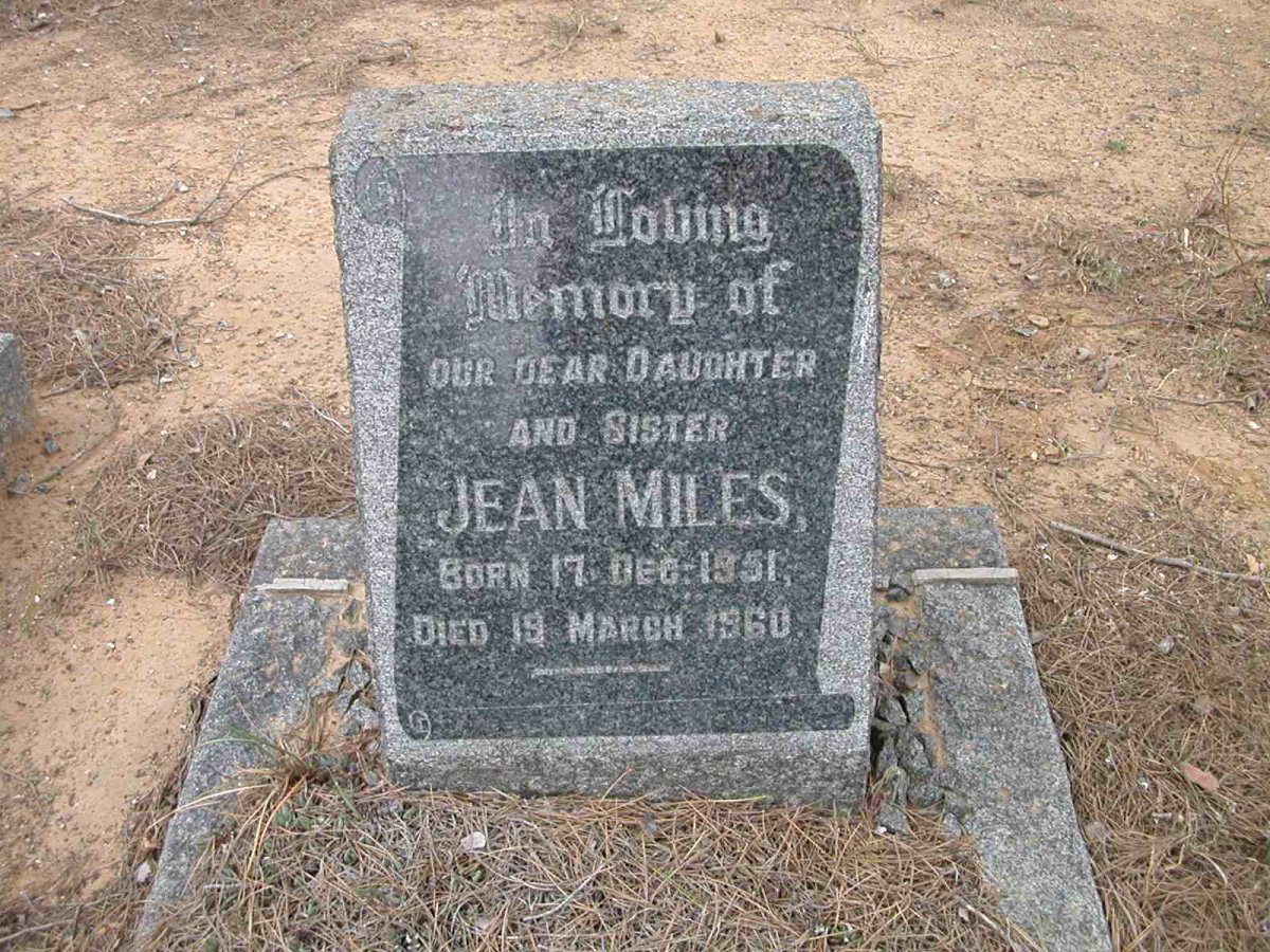 MILES Jean 1951-1960