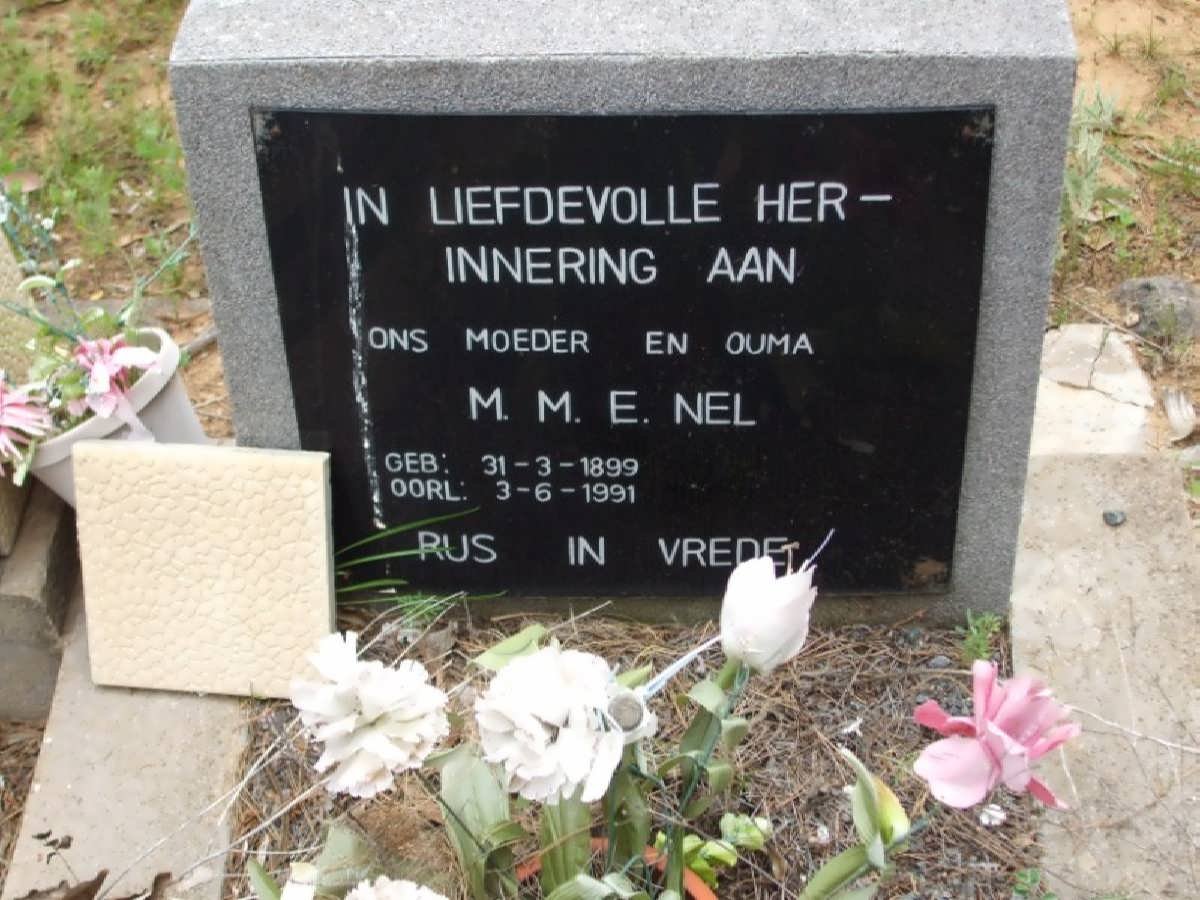 NEL M.M.E. 1899-1991