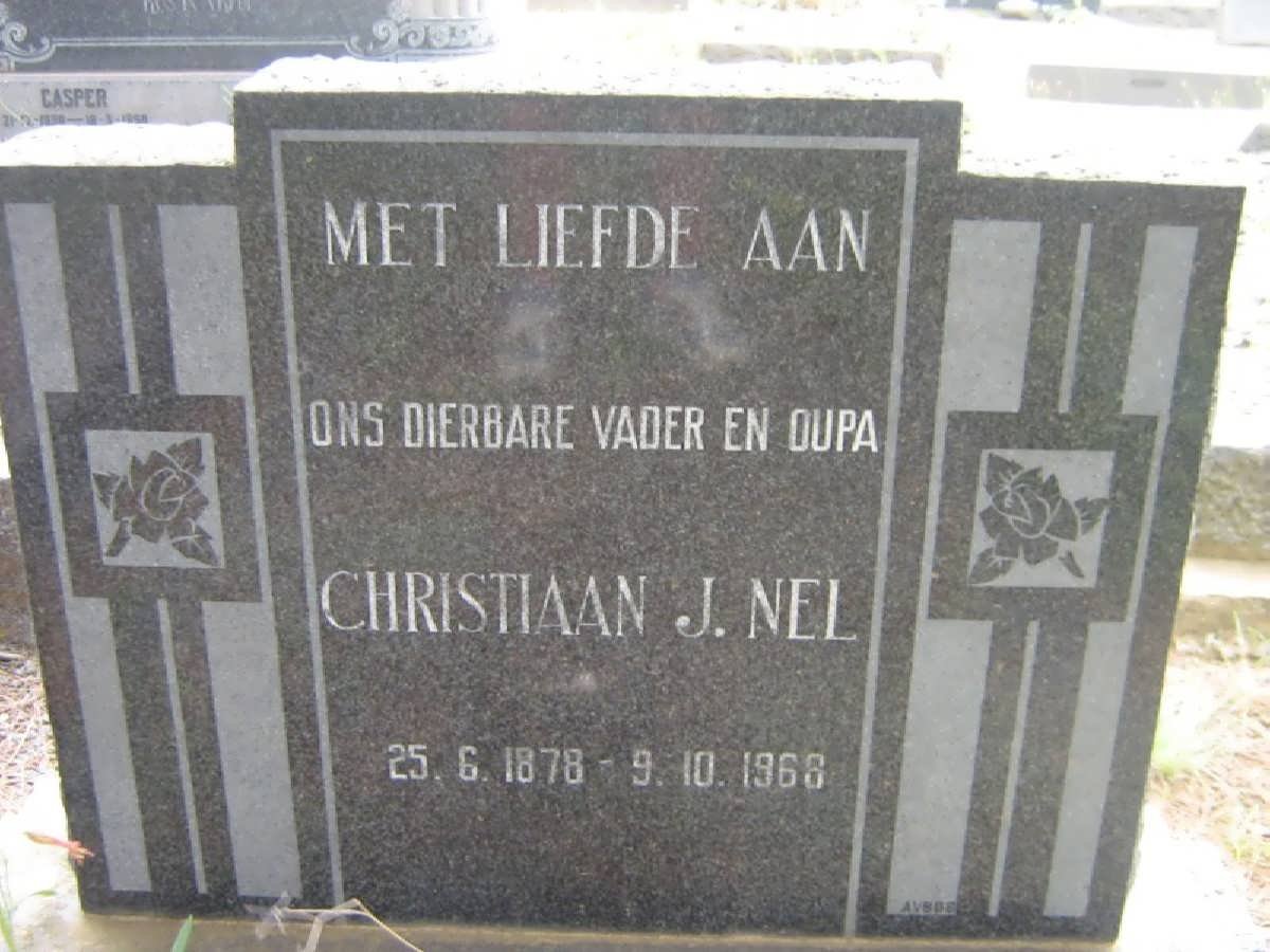 NEL Chrisiaan J. 1878-1968