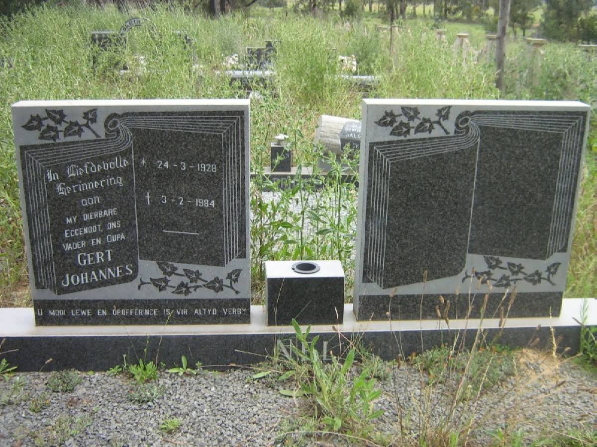 NEL Gert Johannes 1928-1984