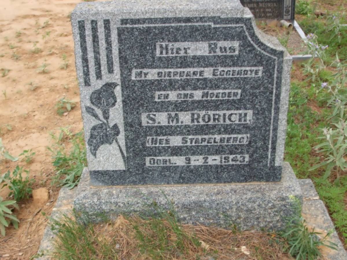 RöRICH S.M. nee STAPELBERG -1943